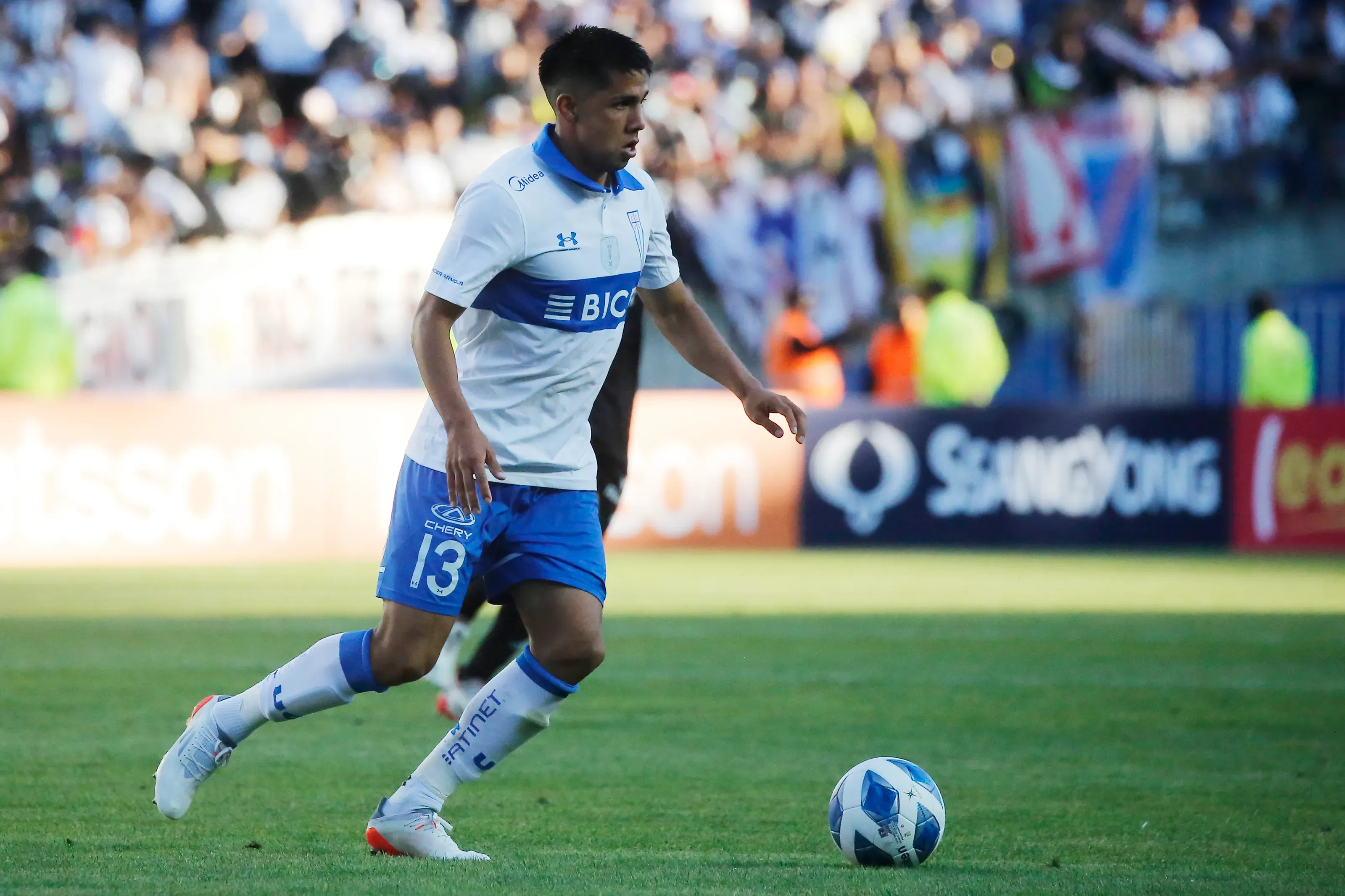 Sebastián Galani ya jugó en la UC en 2022. Foto: Jonnathan Oyarzun/Photosport