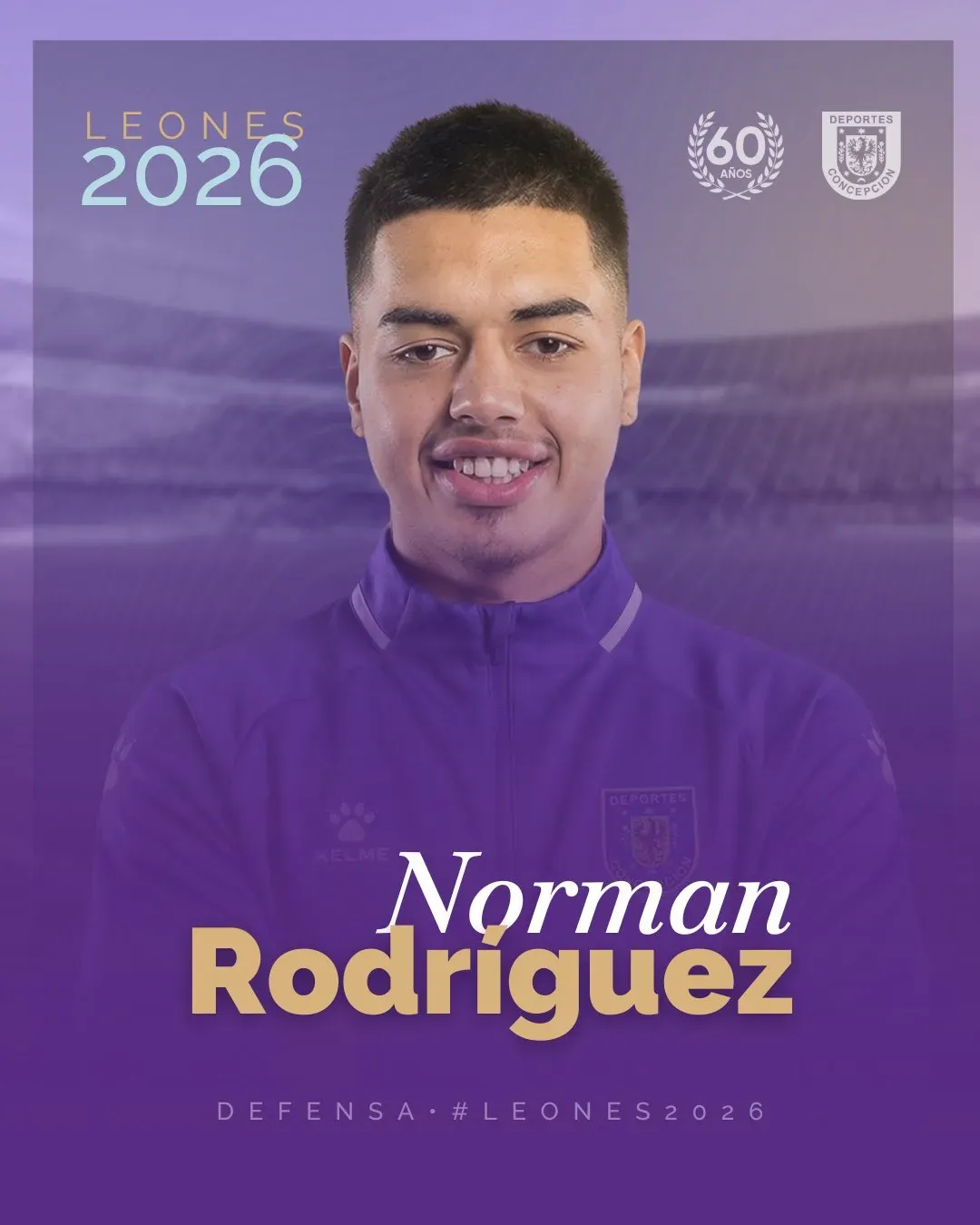 Norman Rodríguez llega a Concepción.
