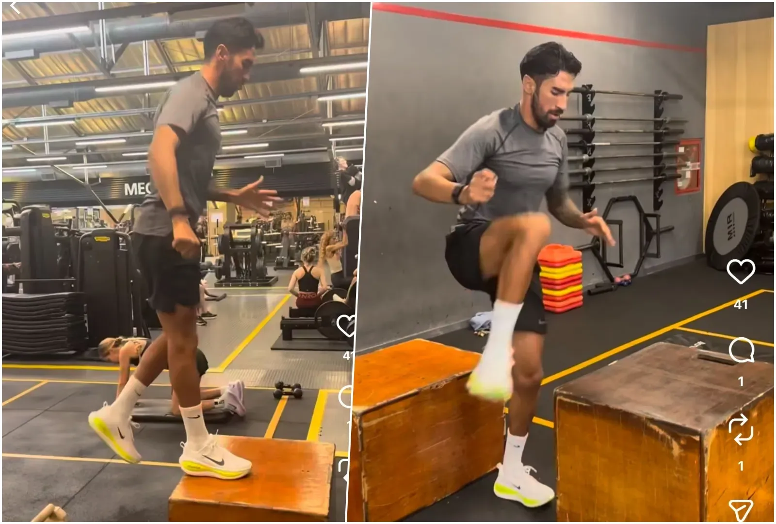 Juan Martín Lucero inició su pretemporada antes de venir a la U.