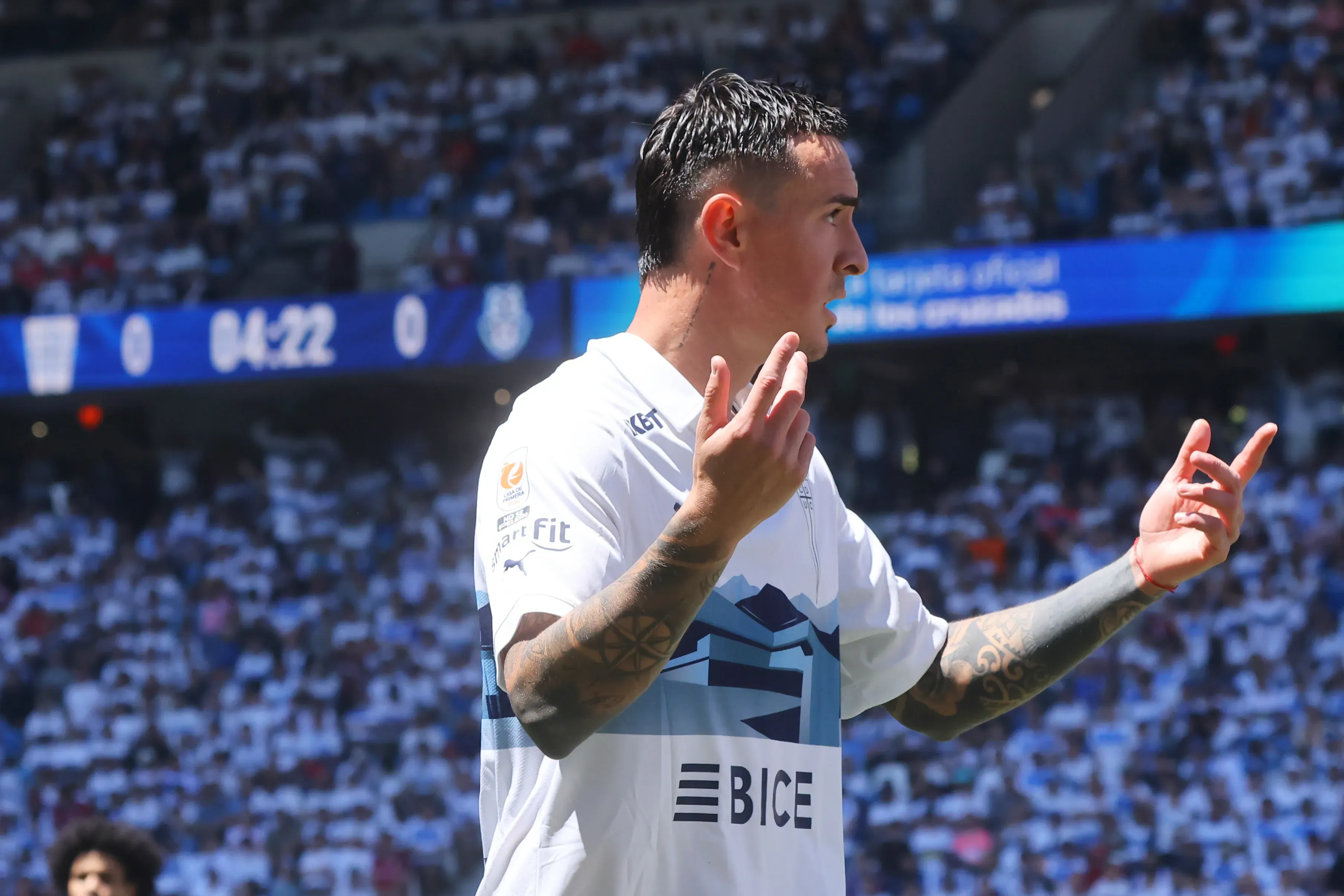 El jugador no seguiría con la UC para el 2026/Photosport