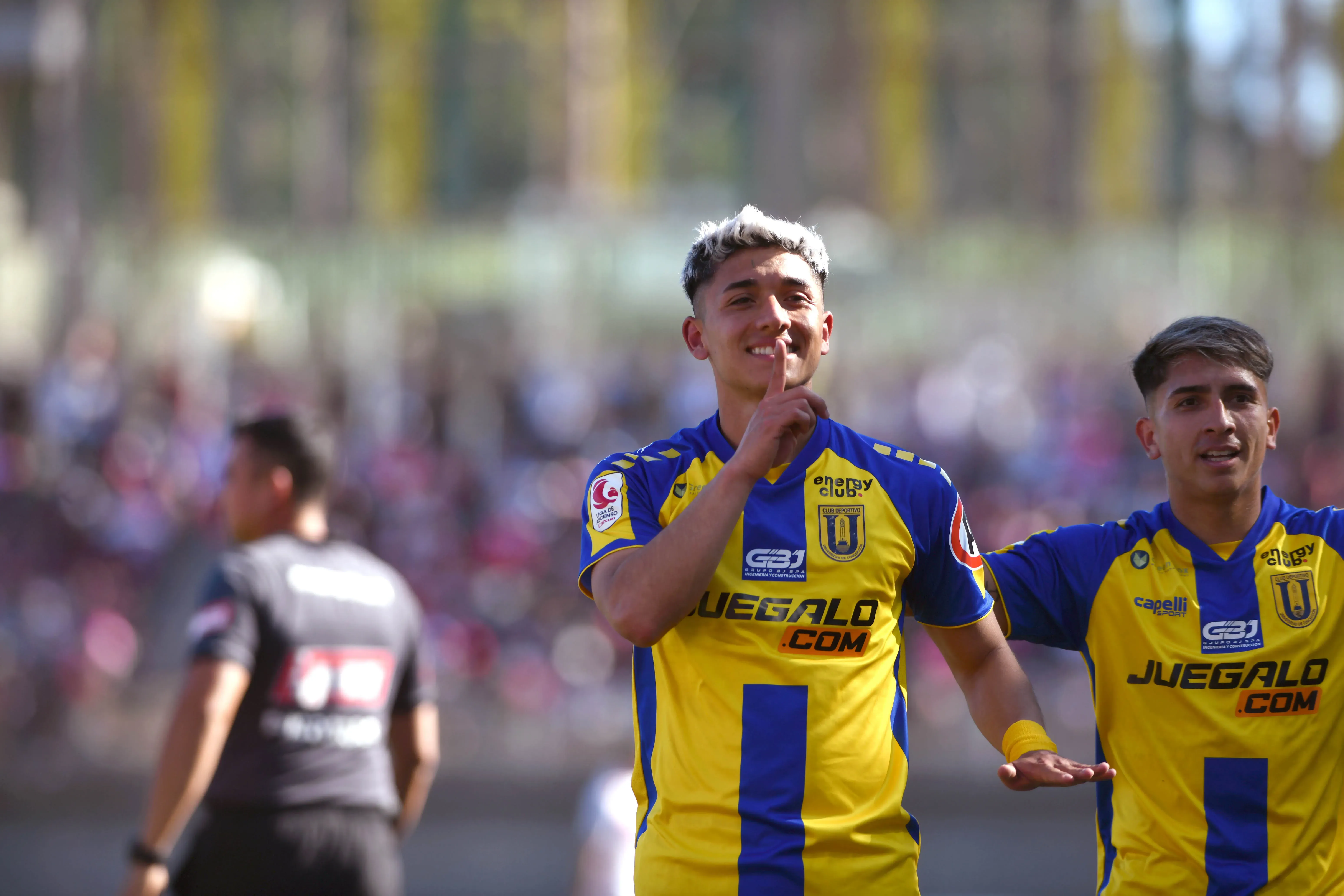 Fuentealba jugó 34 partidos en U. de Concepción, anotando 6 goles y dando 1 asistencia. Imagen: Photosport