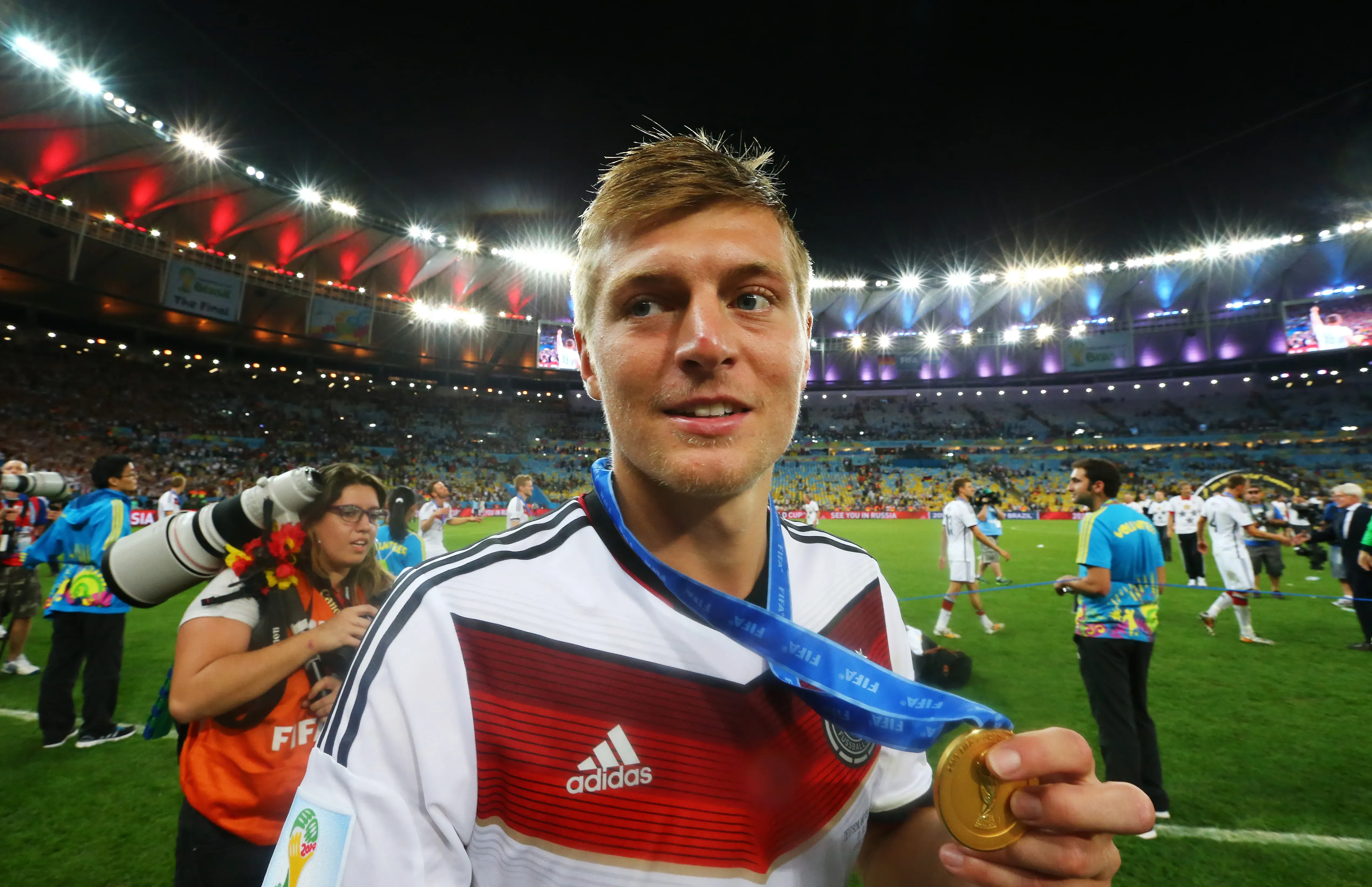Toni Kroos ganó la Copa del Mundo en Brasil 2014. Imagen: Getty