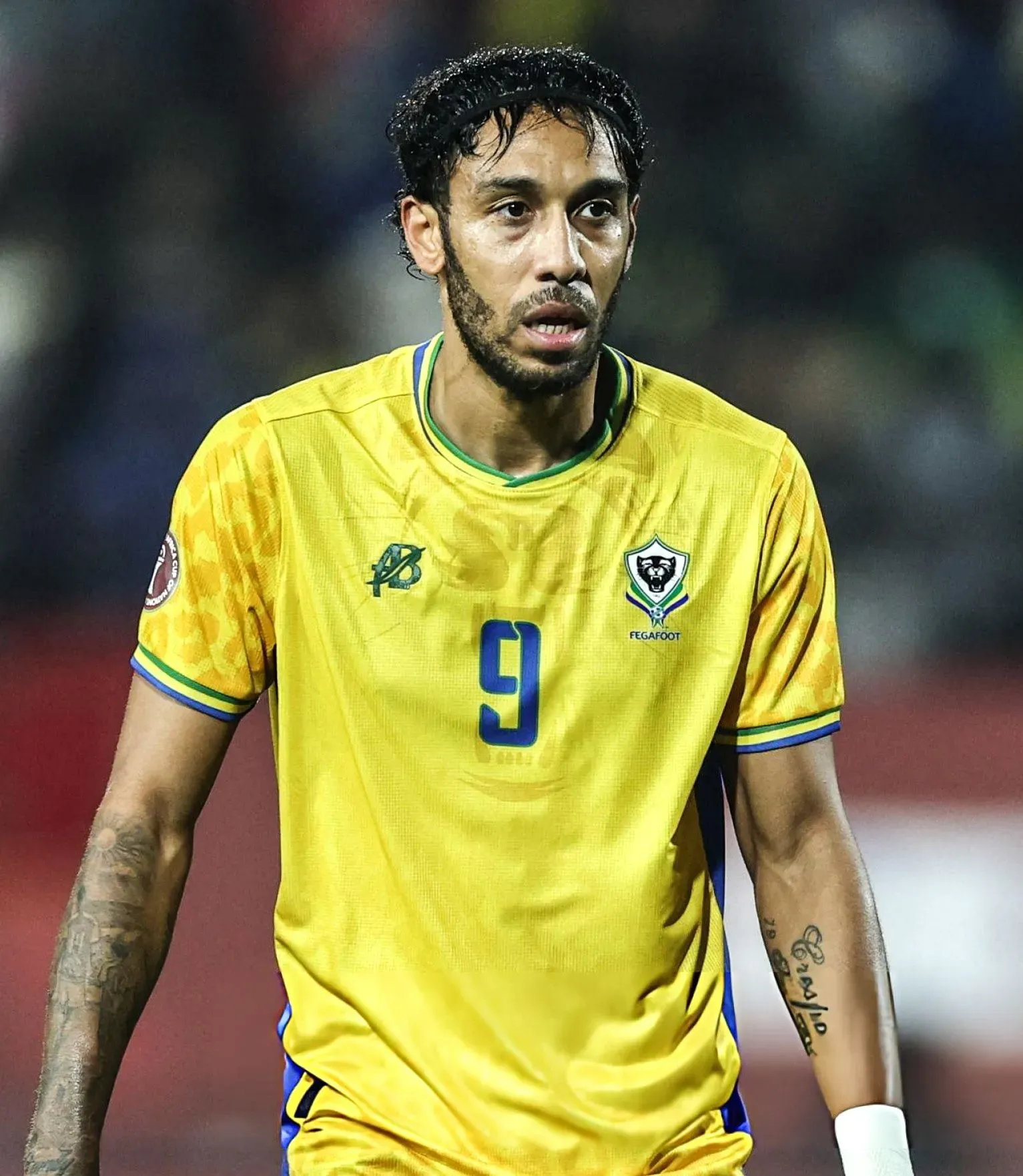 Aubameyang en Gabón.