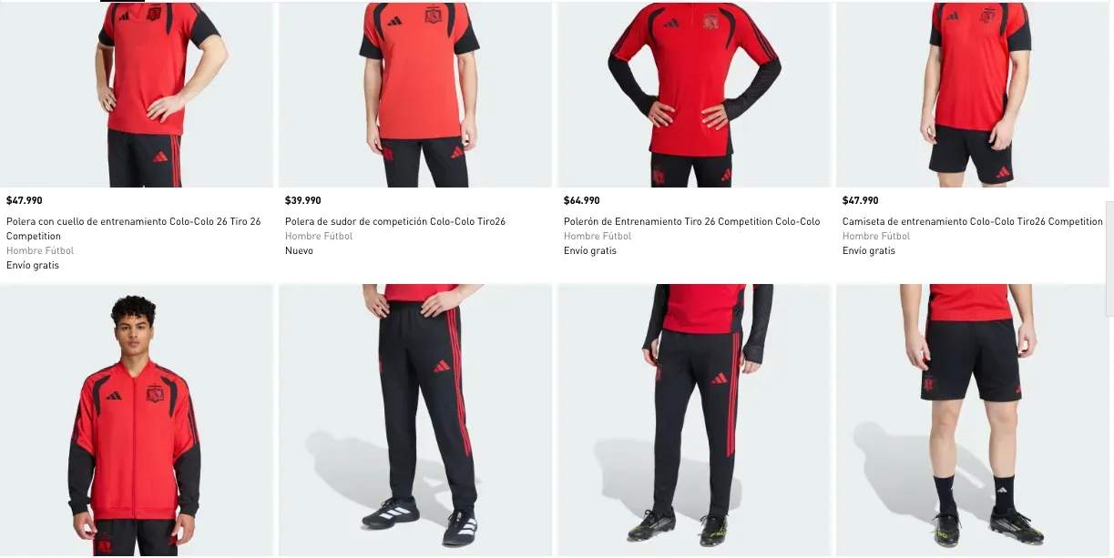 Esta es la nueva ropa de Colo Colo para el 2026