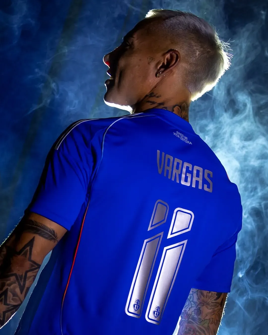 Vargas ahora portará el dorsal 11 en su retorno a la U