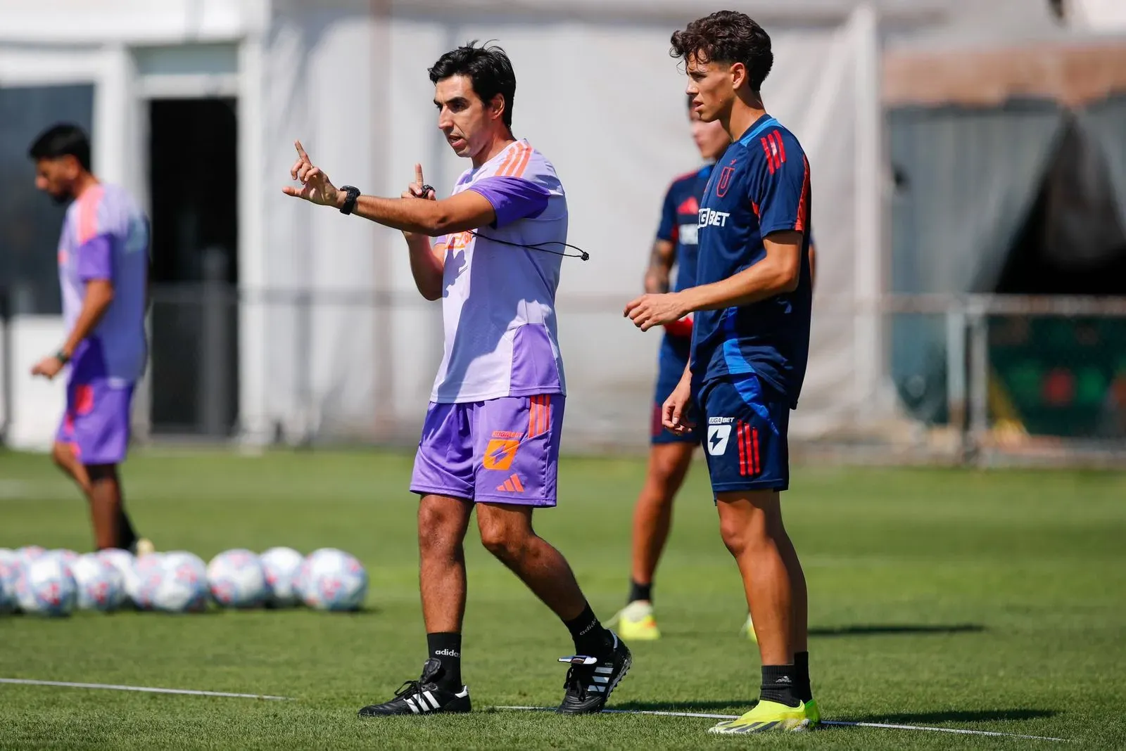Paqui Meneghini tiene la presión de las últimas temporadas con Gustavo Álvarez. Foto: U de Chile.