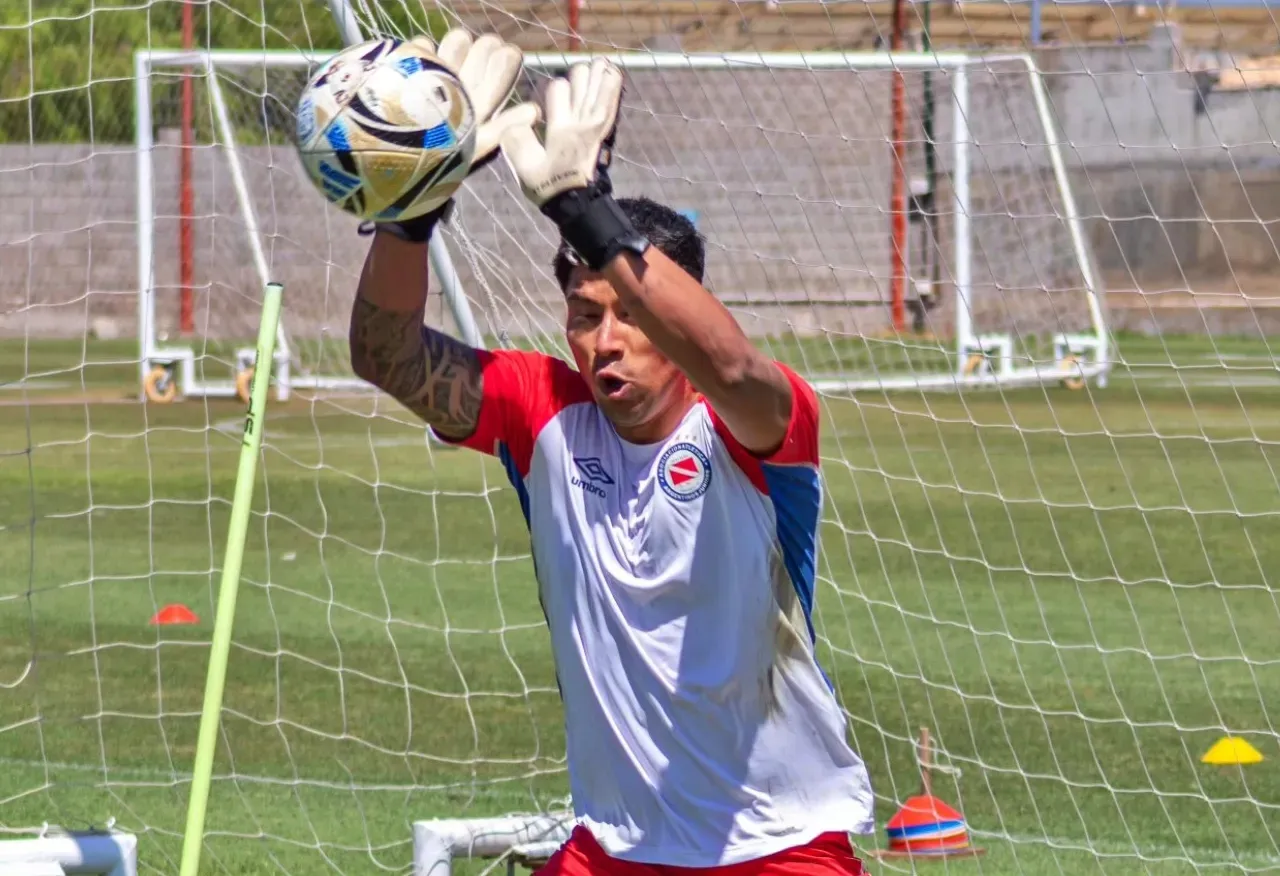 Brayan Cortés volverá a jugar la Copa Libertadores en el 2026. | Foto: Argentinos Juniors.
