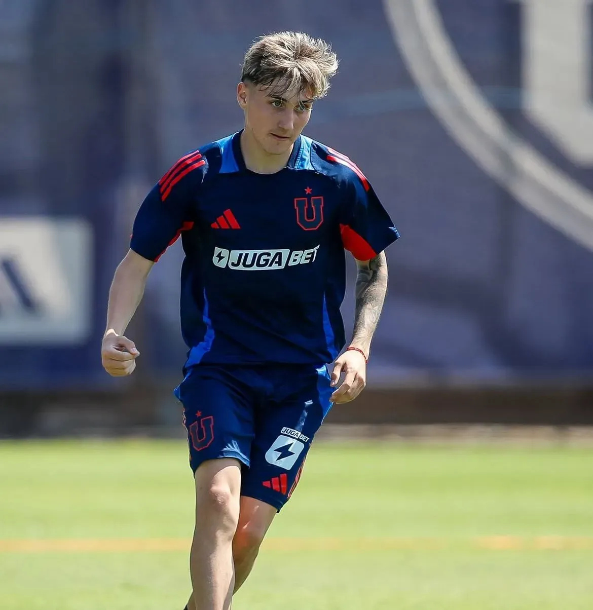 Salvador Negrete quiere su oportunidad en la U. Foto:U de Chile.