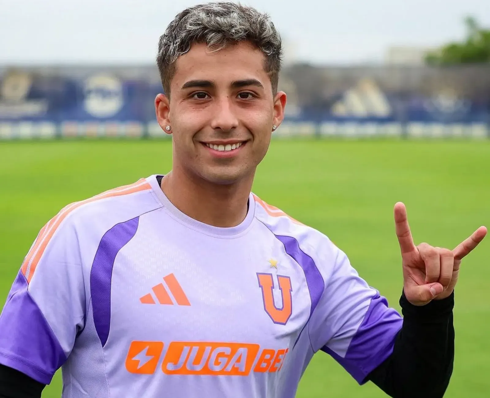 Lucas Assadi comenzó la pretemporada esta jornada en la U. Foto: U de Chile.