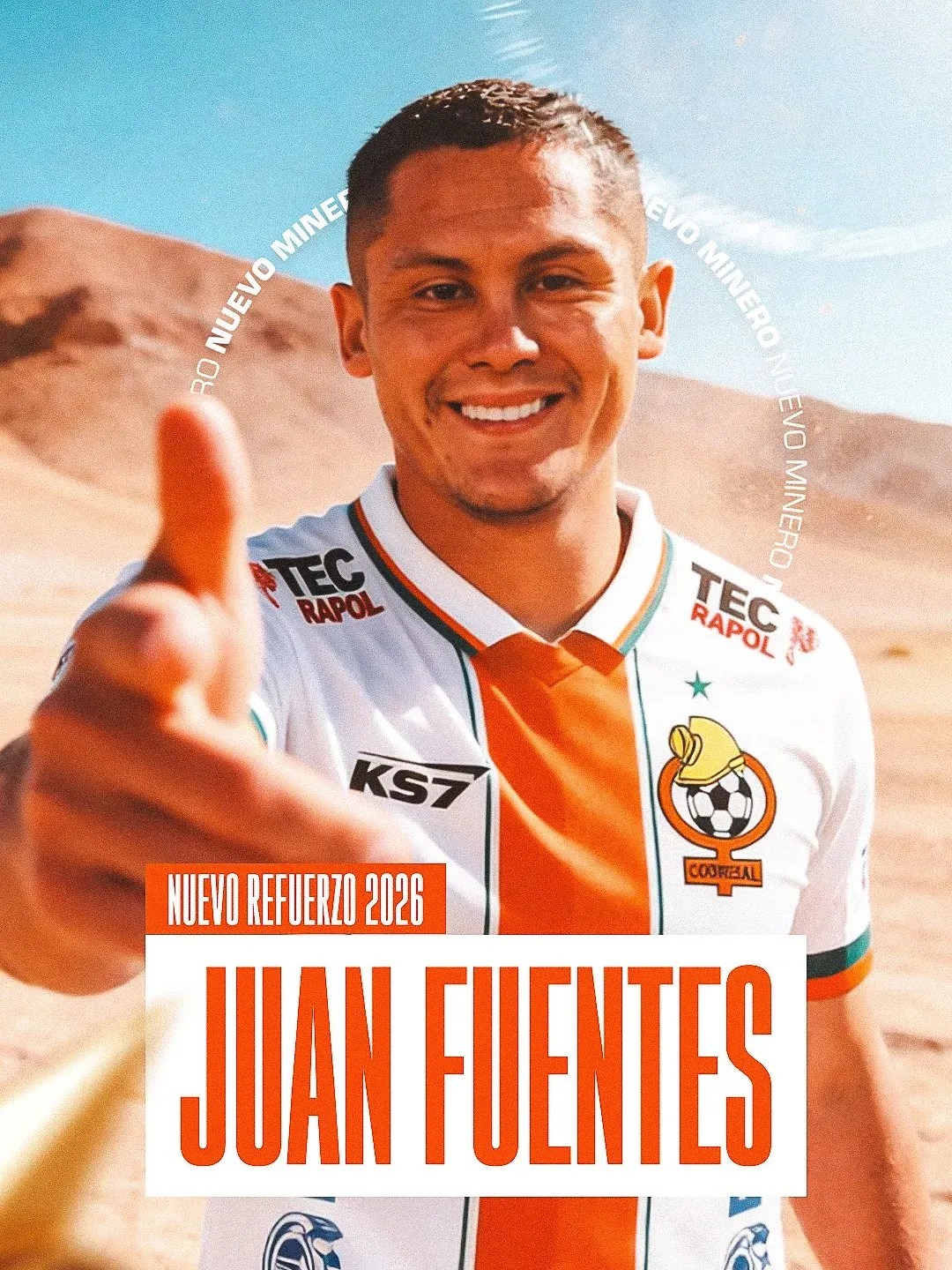 Juan Fuentes ficha en Cobresal.