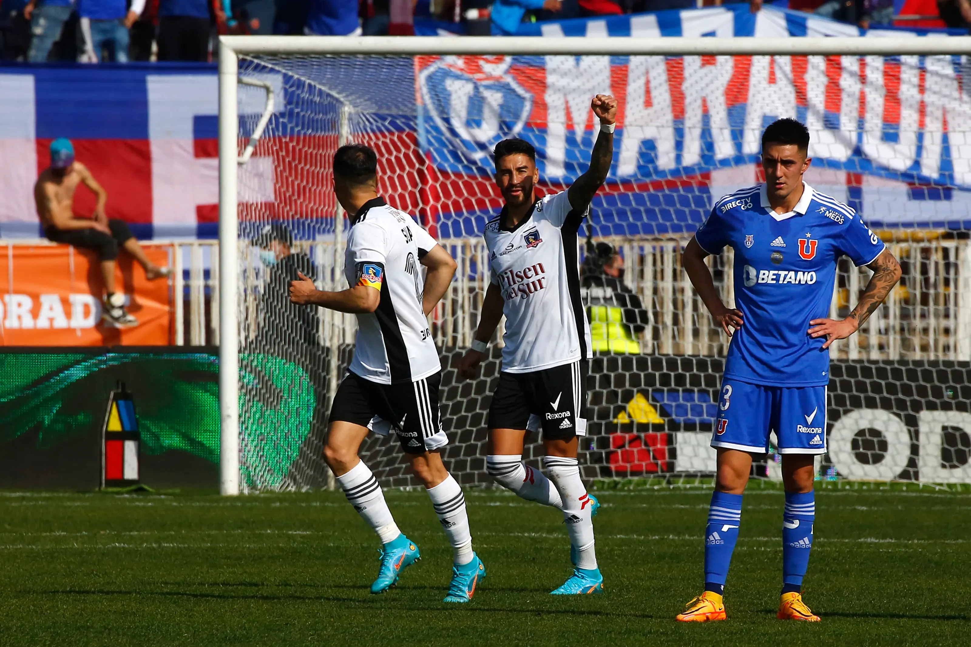 Colo Colo no tiene en planes a Juan Martín Lucero y la U respira tranquila. Foto: Photosport.