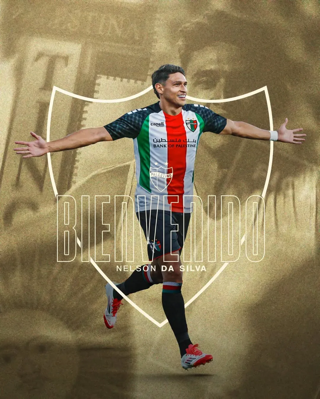 Nelson Da Silva será el nuevo delantero de Palestino