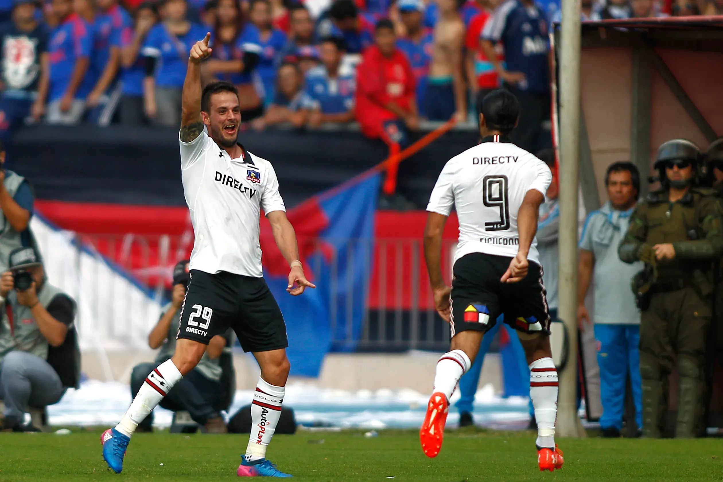 Octavio Rivero es otro que suena para reforzar a la U. Foto: Felipe Zanca/Photosport