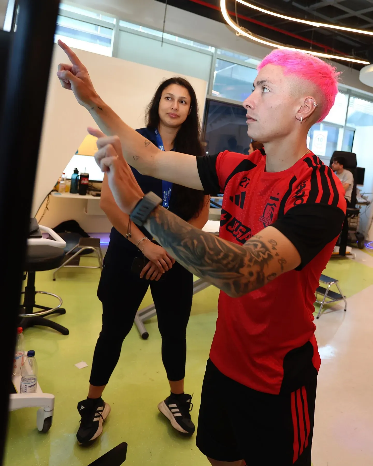 Cristián Zavala volvió a Colo Colo pero no será considerado por Fernando Ortiz. Foto: Colo Colo.