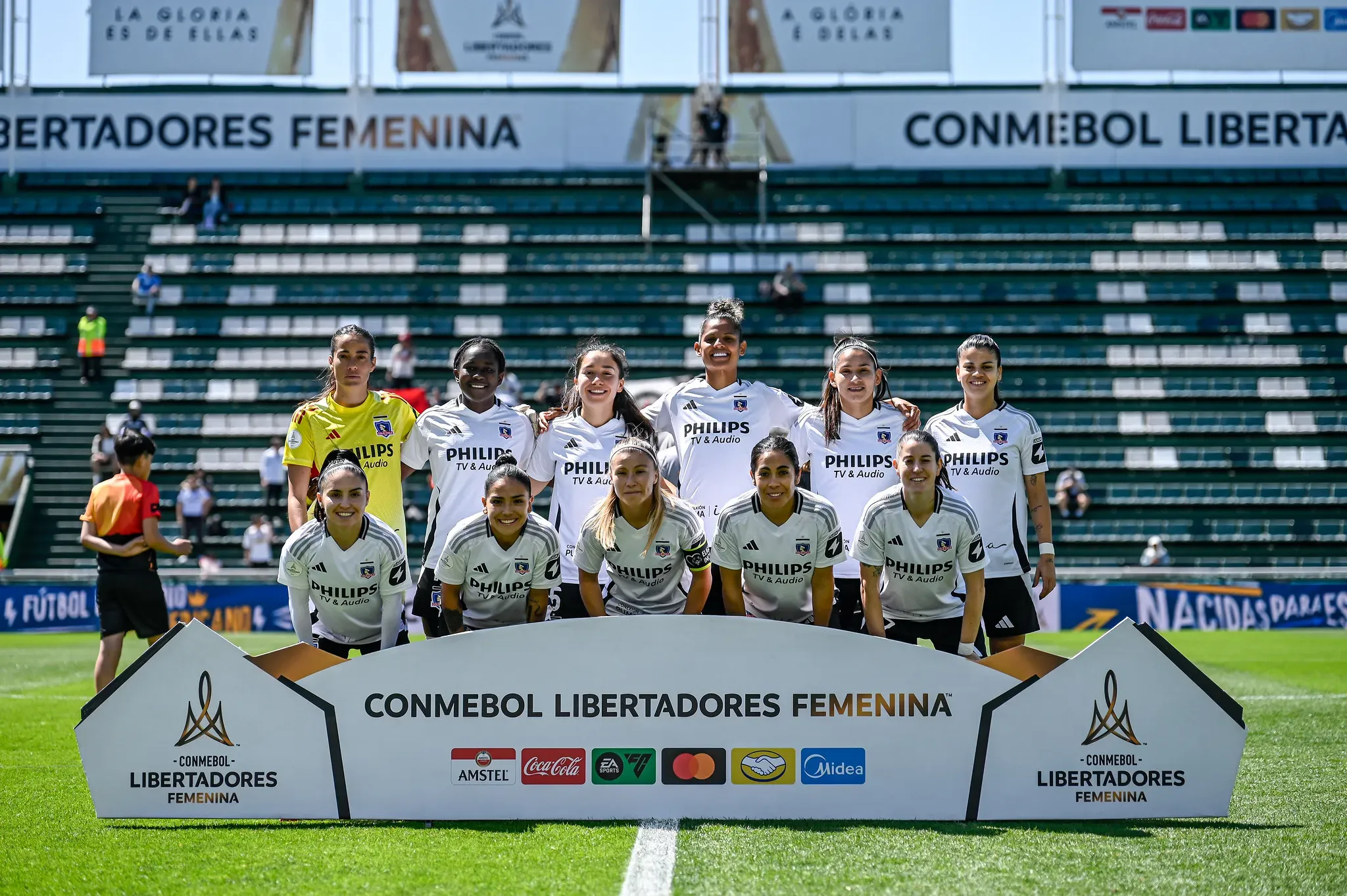 El plantel Femenino de Colo Colo cumplió una destacada participación el 2025 en Libertadores. (Foto: Conmebol)