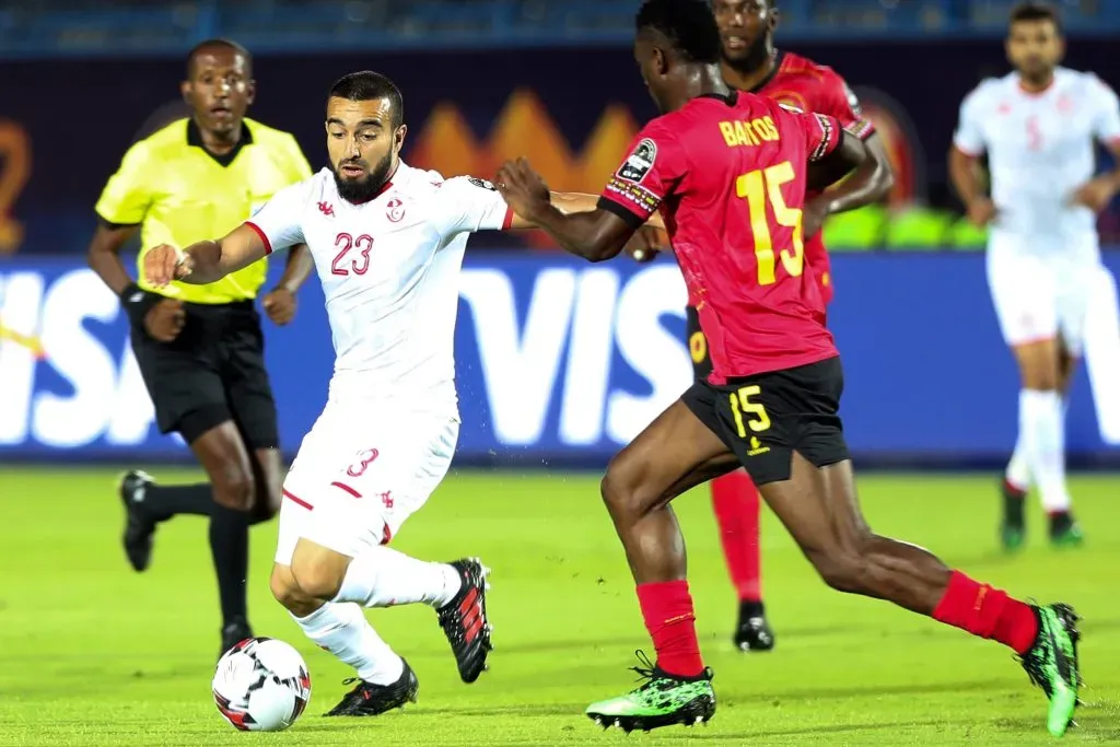 Bastos com a camisola da Seleção de Angola em 2019. Foto: Imago