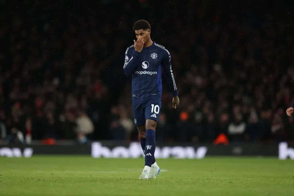 O avançado Rashford foi dos jogadores mais visados. Foto: Imago.