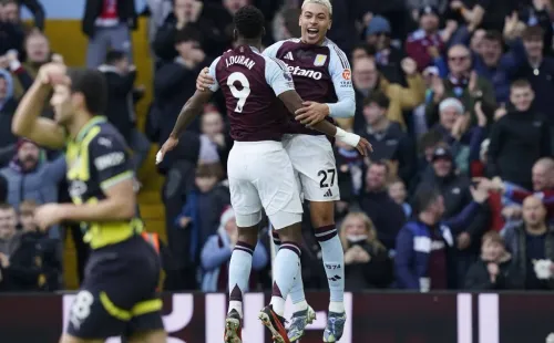 Jhon Durán e Morgan Rogers foram uma dupla “temível” para o City. Foto: Imago.