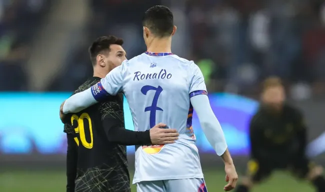 Cristiano Ronaldo e Lionel Messi: uma “rivalidade” que perdurará na história. Foto: Imago.