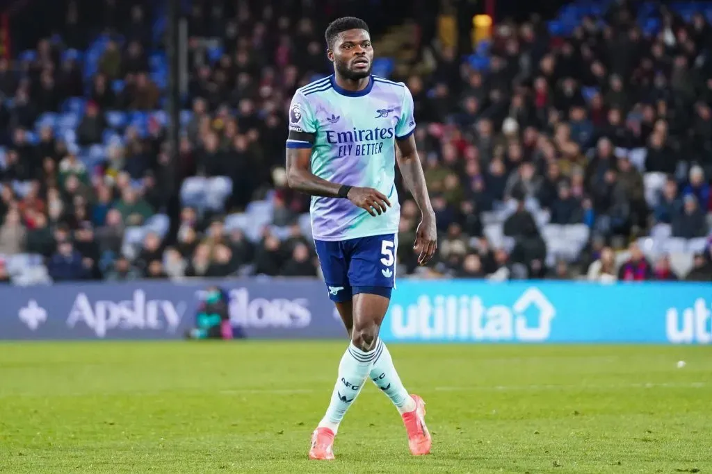 Thomas Partey, médio do Arsenal. Foto: Imago.