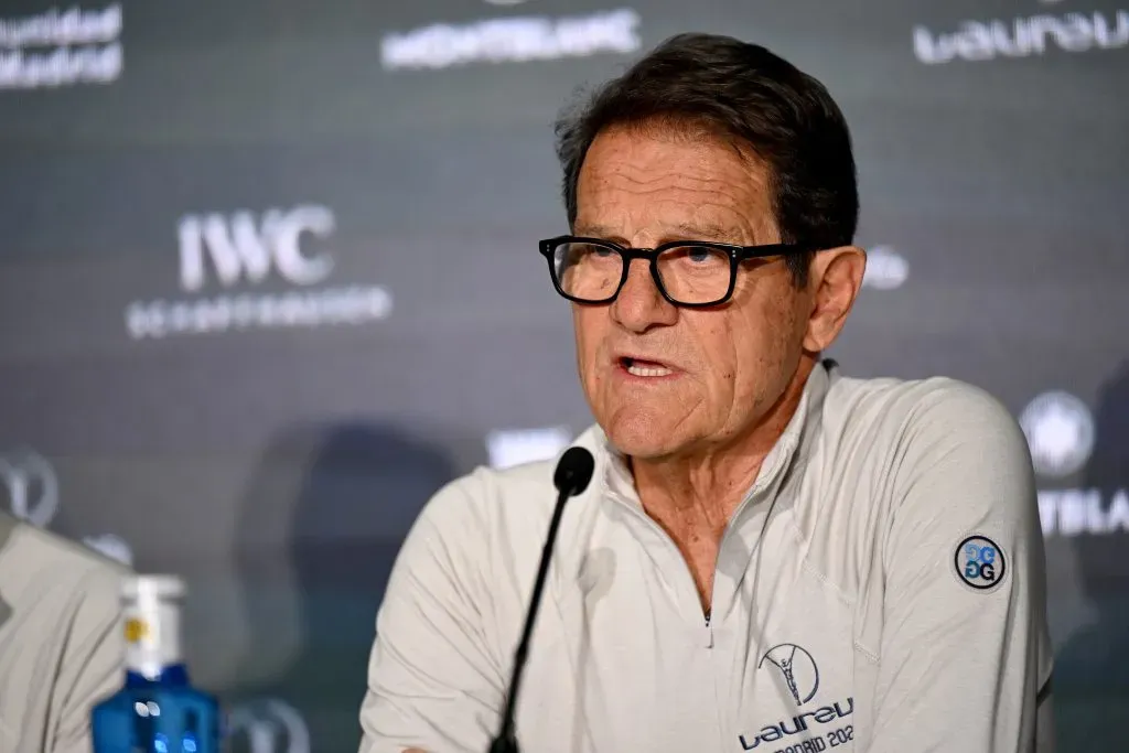 Fabio Capello, uma lenda como treinador do AC Milan. Foto: Getty Images.