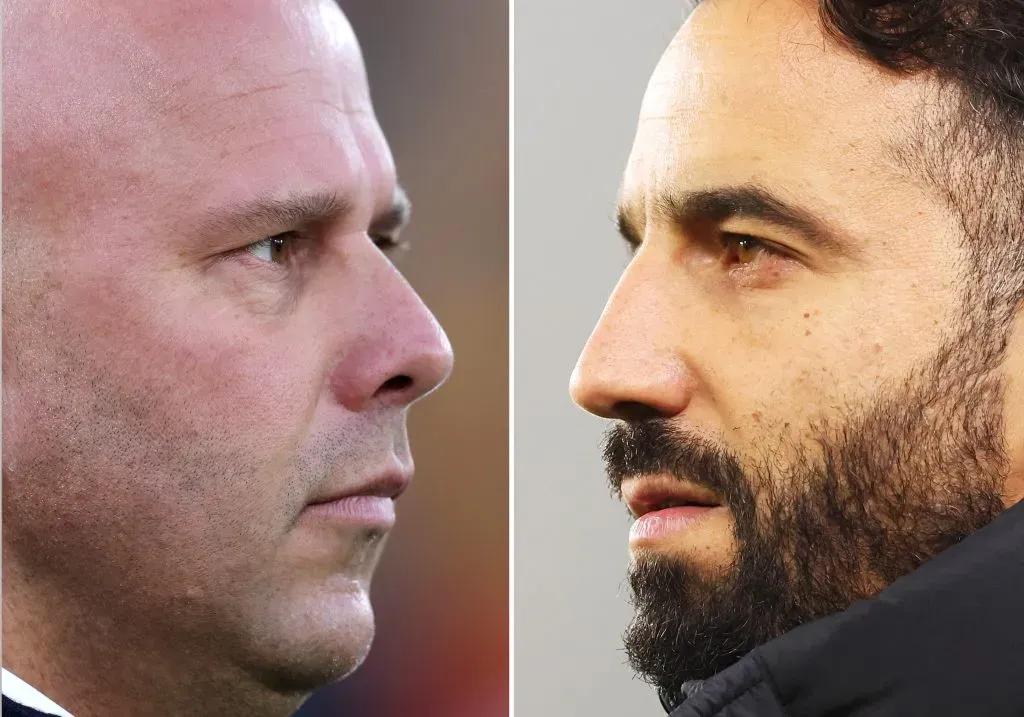 Slot ou Amorim: algum deles vencerá? Foto: Getty Images.