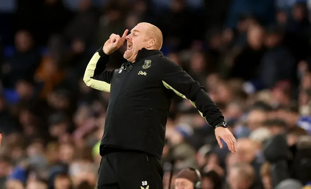 Sean Dyche deixa de ser o treinador do Everton. Foto: Getty Images