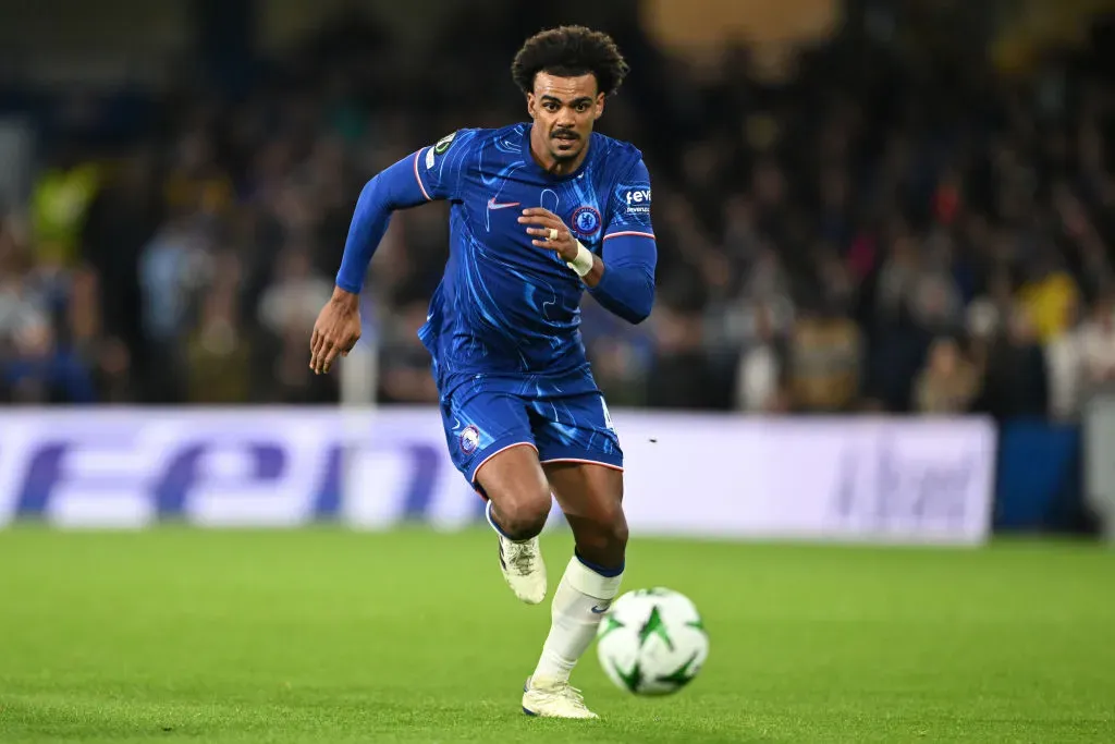 Renato Veiga em ação pelo Chelsea. Foto: Getty Images