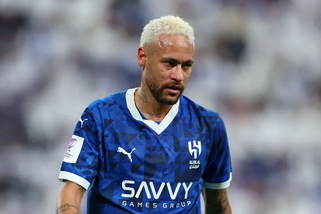 Neymar em ação no Al-Hilal. Foto: Getty Images