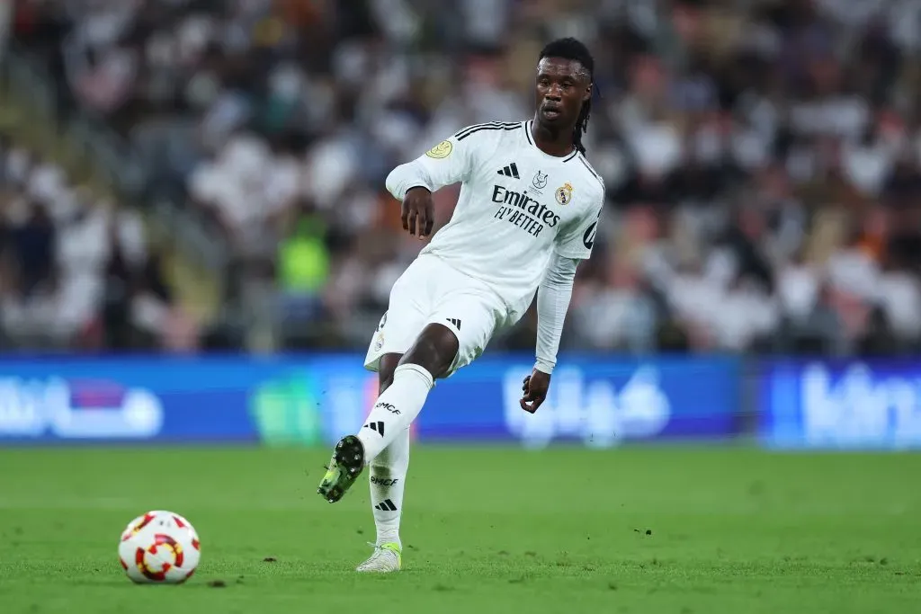 Eduardo Camavinga, jogador do Real Madrid. Foto: Getty Images