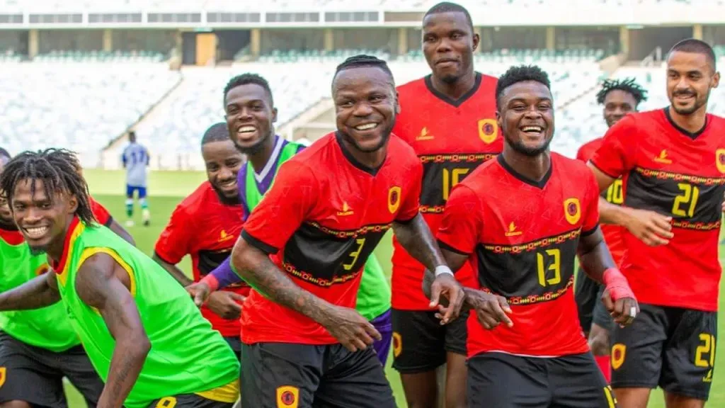 Angola venceu o Lesoto por 2-0. Foto: Facebook FAF.