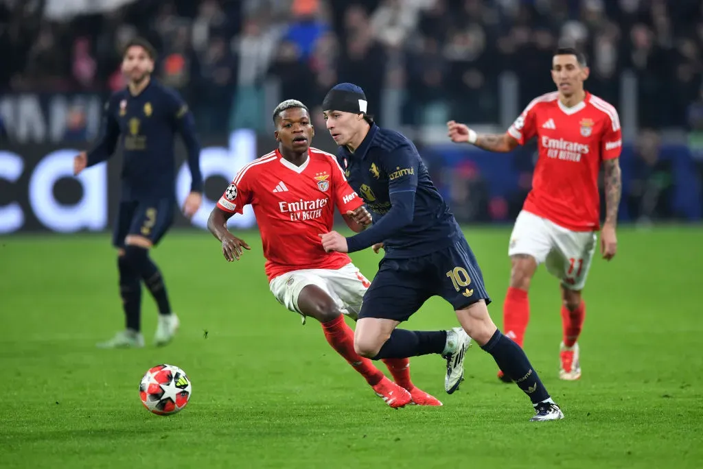Benfica bateu o Benfica em Turim na última ronda. Foto: Getty Images