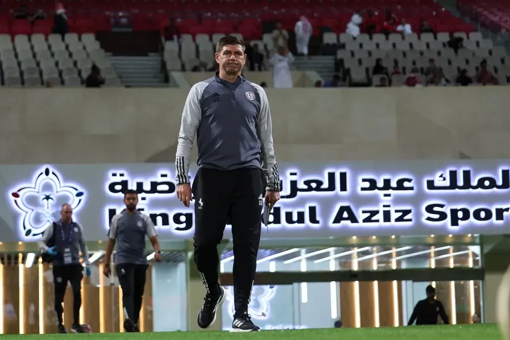 Steven Gerrard deixa o comando do Al-Ettifaq. Foto: Getty Images