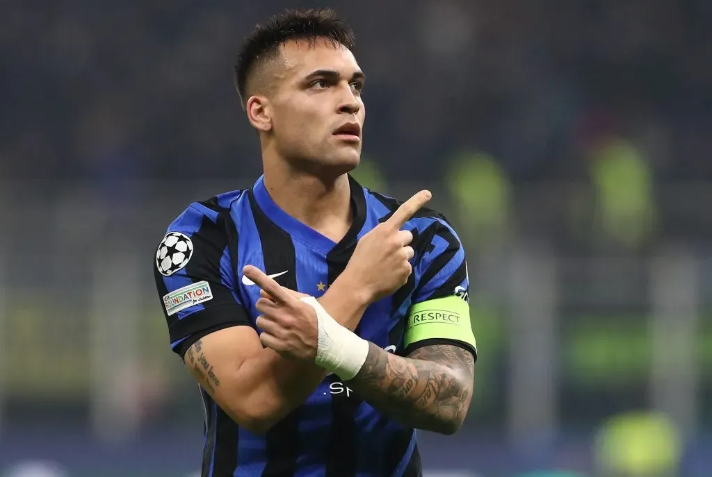 Lautaro Martínez, avançado do Inter. Foto: Getty Images