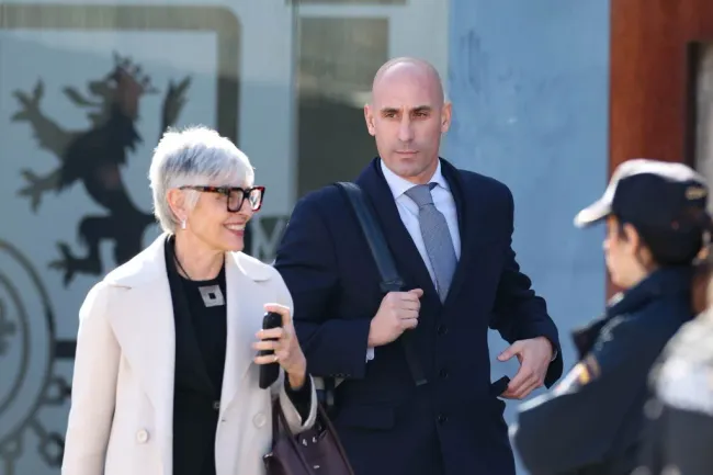 Luis Rubiales, ex-presidente da Federação espanhola. Foto: Getty Images