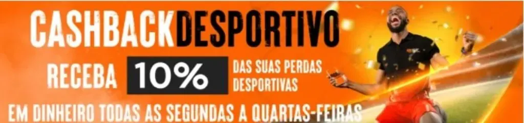 Cashback desportivo na 888bets