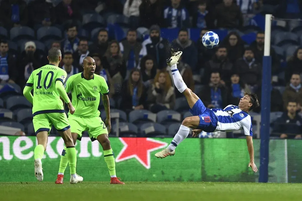 Óliver Torres com a camisola do FC Porto. Foto: Octavio Passos/Getty Images.