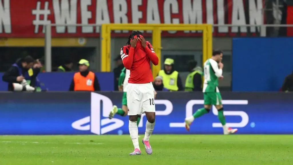 Rafael Leão tem o futuro em risco no AC Milan. Foto: Getty Images.