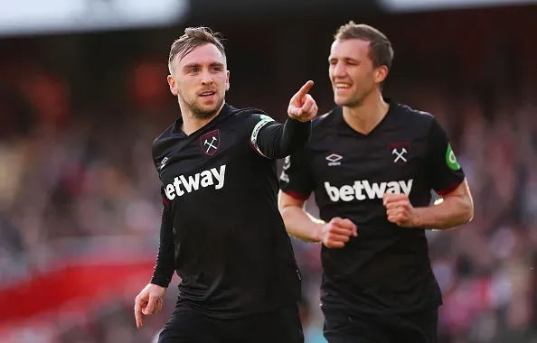 Jarrod Bowen silenciou o Emirates Stadium. Foto: Getty Images
