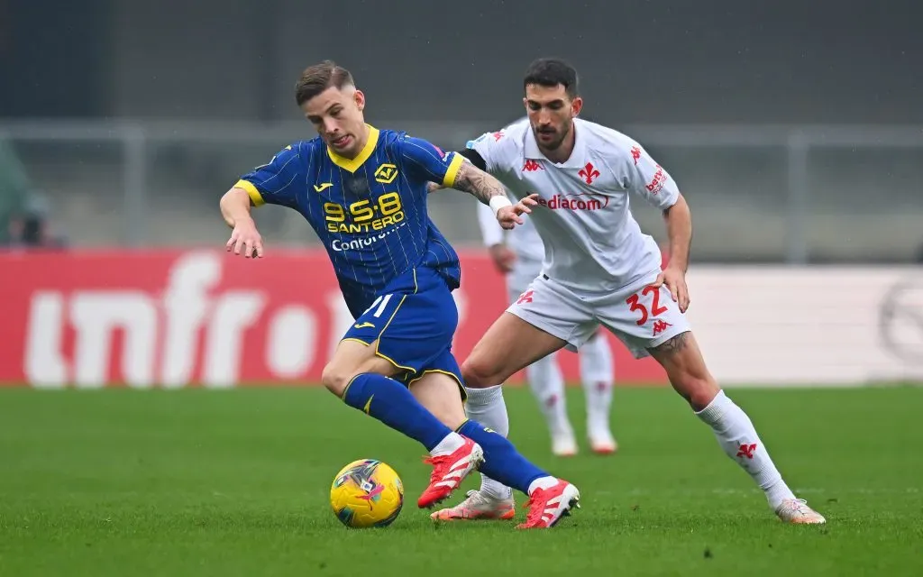 Fiorentina perdeu com o Hellas Verona. Foto: Getty Images