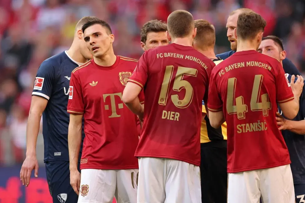 João Palhinha foi expulso no Bayern Munique. Foto: Getty Images