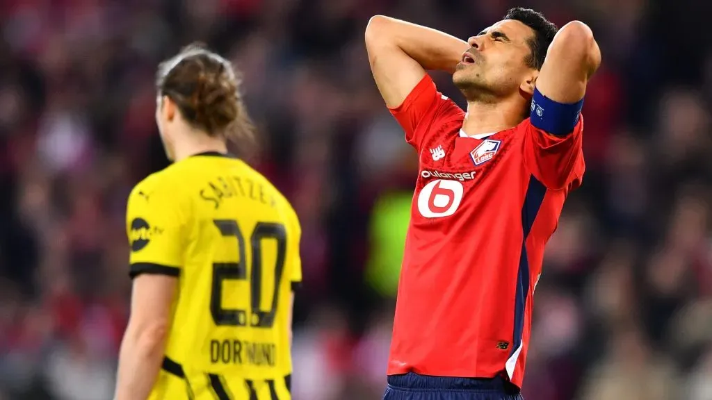 Borussia Dortmund eliminou o Lille dos oitavos de final. Foto: Getty Images.