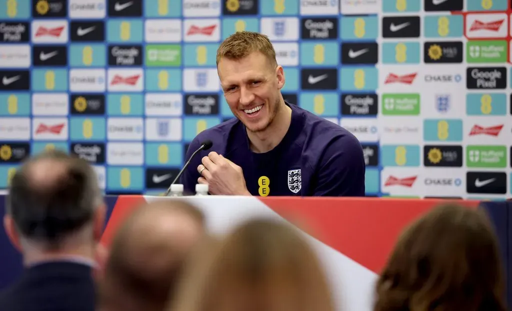 Dan Burn na seleção de Inglaterra. Foto: Getty Images