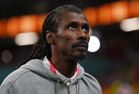 Aliou Cissé, o novo selecionador de Líbia. Foto: Getty Images