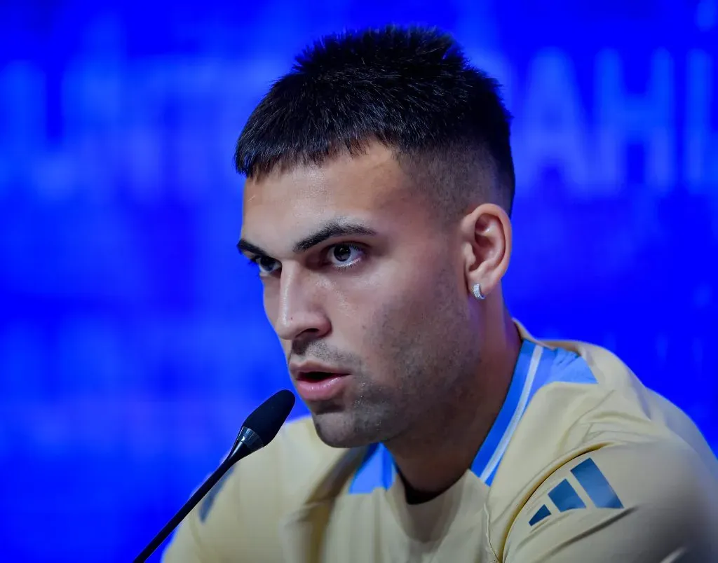 Lautaro Martínez é a mais recente ausência da seleção argentina. Foto: Marcelo Endelli/Getty Images.