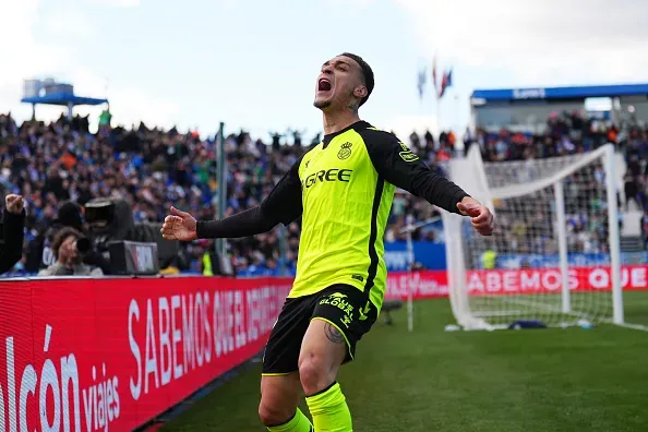 Antony celebra vitória do Betis sobre o Leganés em La Liga. Foto: Getty Images