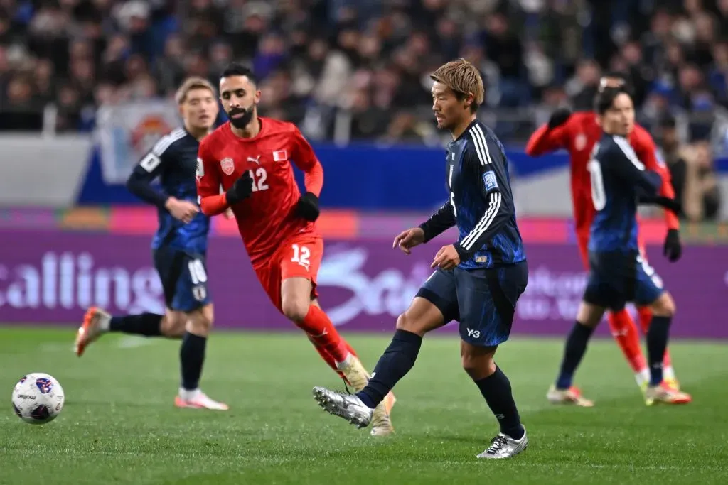 Hidemasa Morita foi titular no Japão. Foto: Getty Images