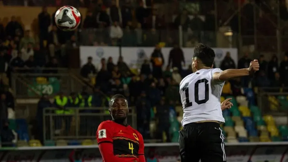 Angola voltou a perder pontos no apuramento para o Mundial 2026. Foto: LFF.