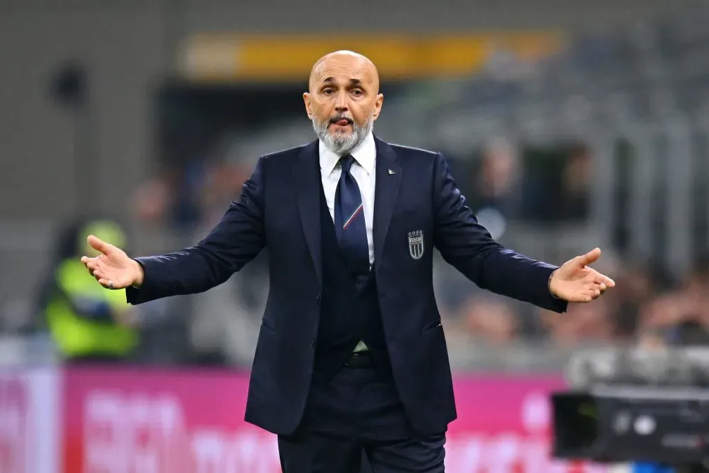 Luciano Spalletti, selecionador da Itália. Foto: Getty Images
