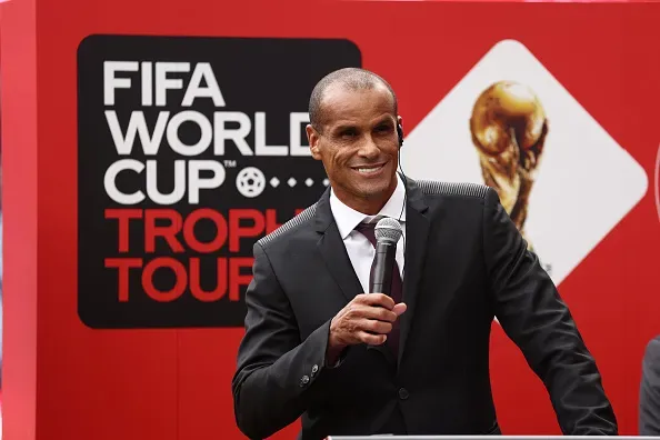 Rivaldo, antigo avançado brasileiro. Foto: Getty Images